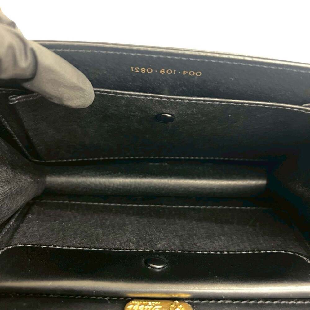 GUCCI Authentic Vintage Blue Leather Pochette Shoulder Bag - Picture 9 of 10